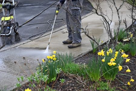 Why is sidewalk cleaning important for curb appeal and safety